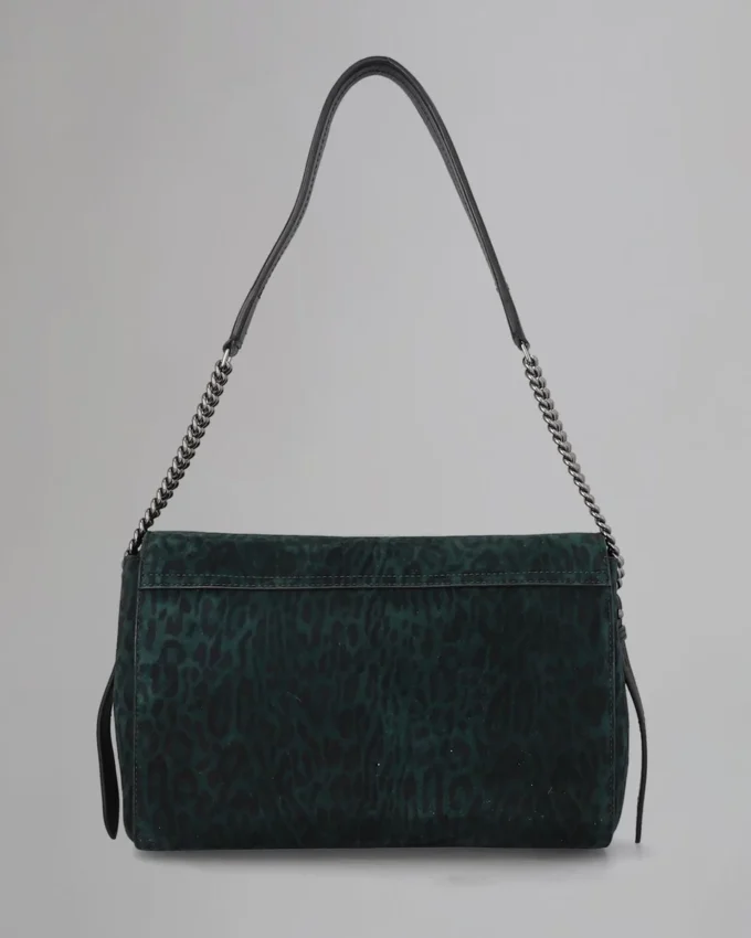 Medium Lily Top Handle Begagnad Mulberry Green & Svart Leopardmönstrad Mocka Medium Lily Top Handle Begagnad Mulberry Green & Svart Leopardmönstrad Mocka