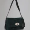 Medium Lily Top Handle Begagnad Mulberry Green & Svart Leopardmönstrad Mocka Medium Lily Top Handle Begagnad Mulberry Green & Svart Leopardmönstrad Mocka