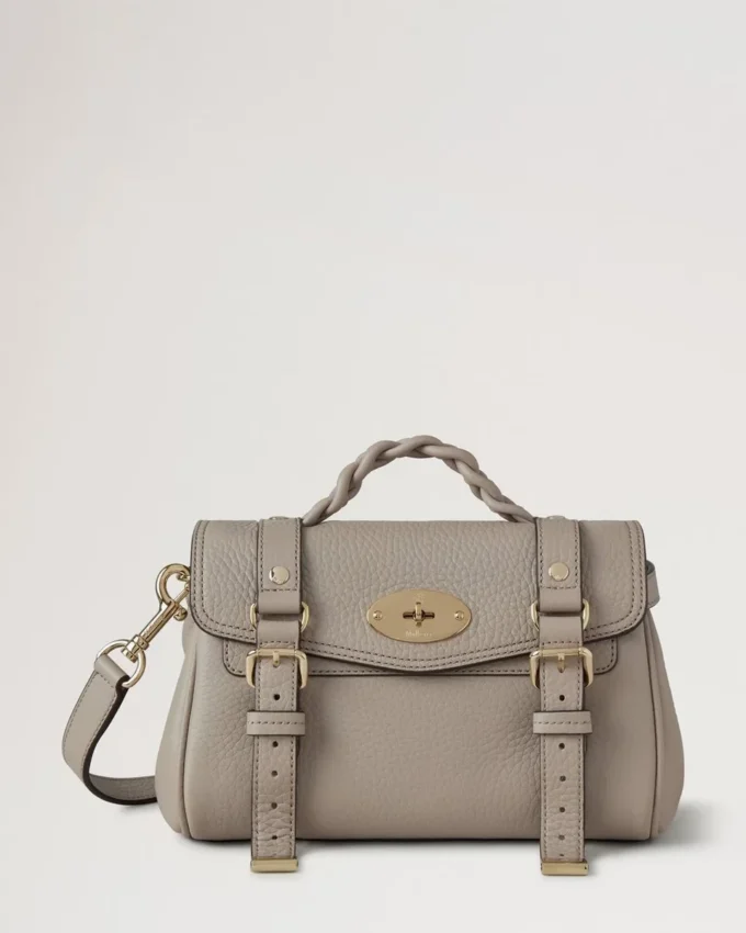 Mini Alexa Cashmere Taupe Heavy Grain Dam Mini Alexa Cashmere Taupe Heavy Grain Dam