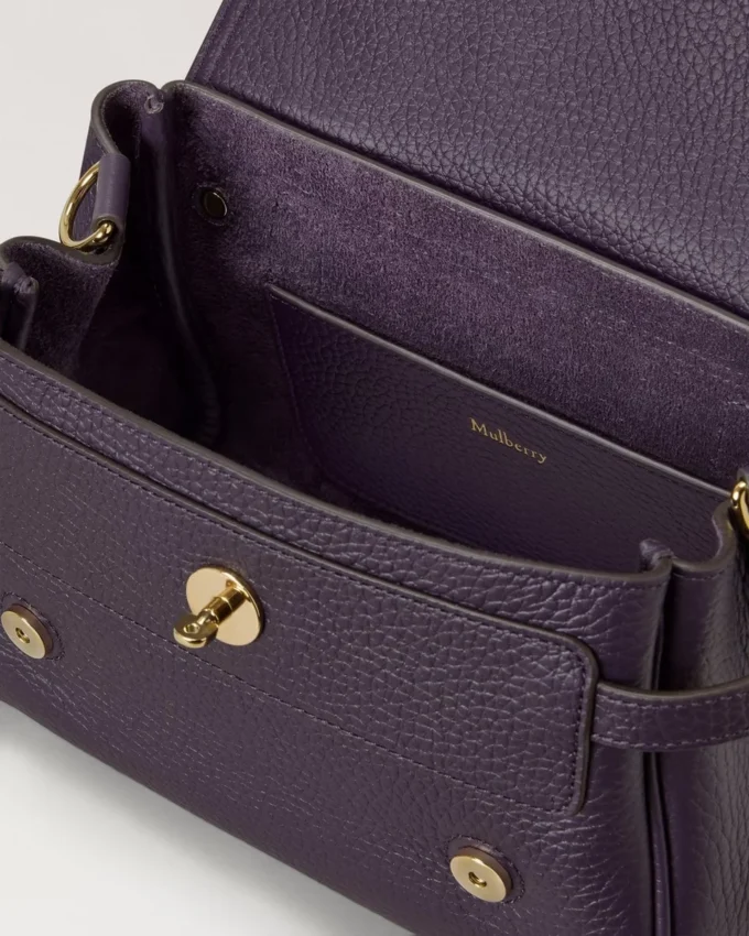 Mini Alexa Deep Aubergine Heavy Grain Dam Mini Alexa Deep Aubergine Heavy Grain Dam