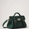 Mini Alexa Mulberry Green Heavy Grain Women Mini Alexa Mulberry Green Heavy Grain Women