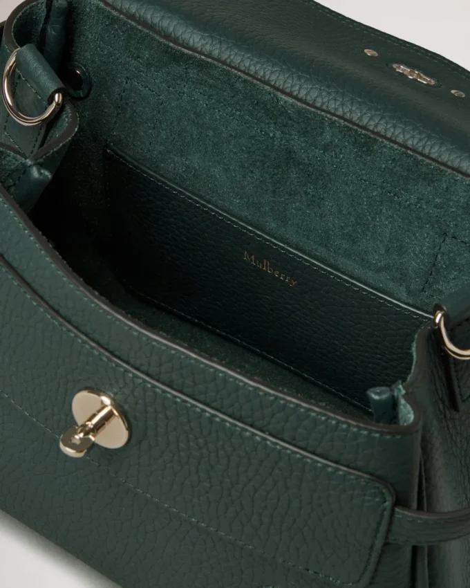 Mini Alexa Mulberry Green Heavy Grain Women Mini Alexa Mulberry Green Heavy Grain Women