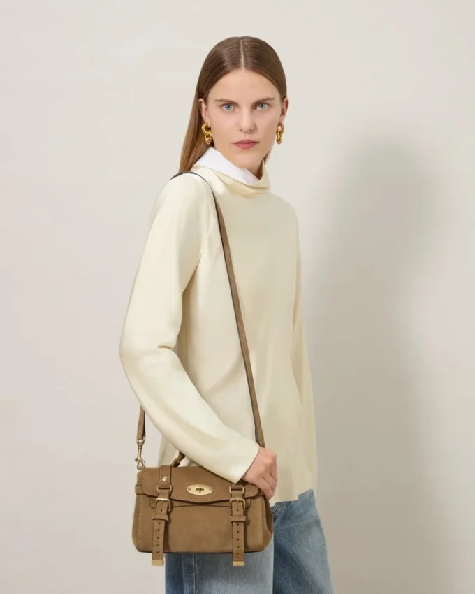 Mini Alexa Salcombe Sand Suede-serien Mini Alexa Salcombe Sand Suede-serien
