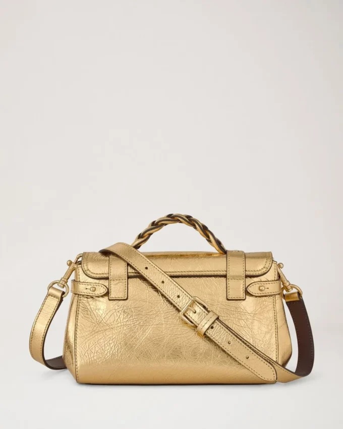 Mini Alexa Somerset Gold Grainy Metallic Dam Mini Alexa Somerset Gold Grainy Metallic Dam