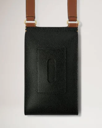 Mini Antony Svart & Cognac Bioveg Scotchgrain & Flat Calf