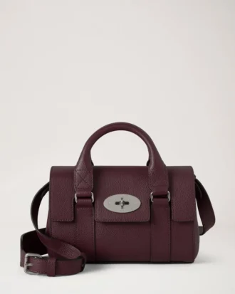 Mini Bayswater Black Cherry Small Classic Grain