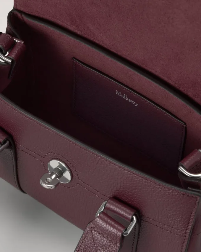 Mini Bayswater Black Cherry Small Classic Grain Mini Bayswater Black Cherry Small Classic Grain