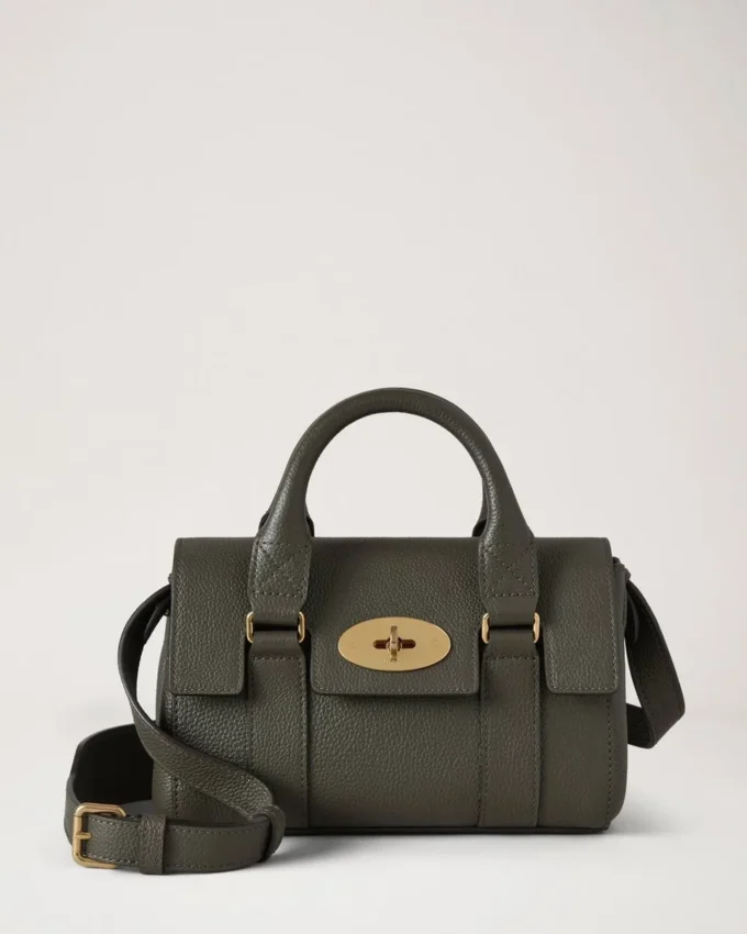 Mini Bayswater Juniper Green Small Classic Grain Mini Bayswater Juniper Green Small Classic Grain