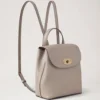 Mini Bayswater-ryggsäck i kashmirgrått, liten klassisk struktur Mini Bayswater-ryggsäck i kashmirgrått, liten klassisk struktur