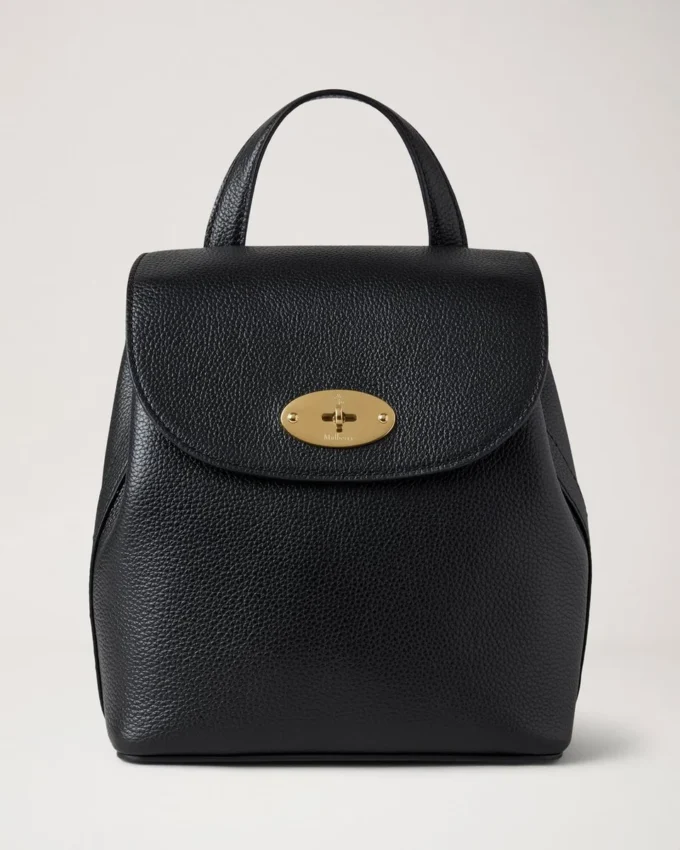 Mini Bayswater-ryggsäck Svart Small Classic Grain Mini Bayswater-ryggsäck Svart Small Classic Grain