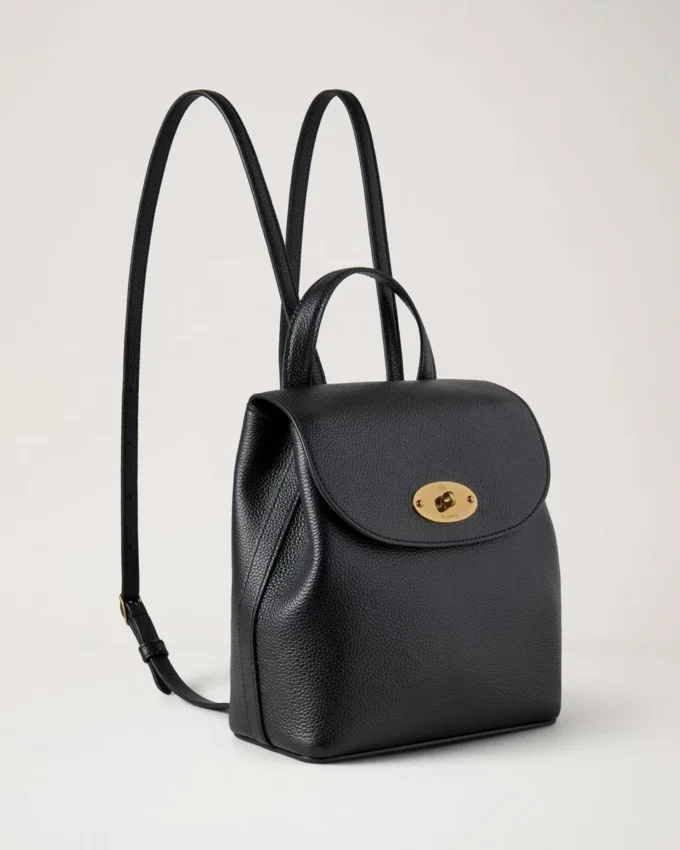 Mini Bayswater-ryggsäck Svart Small Classic Grain Mini Bayswater-ryggsäck Svart Small Classic Grain