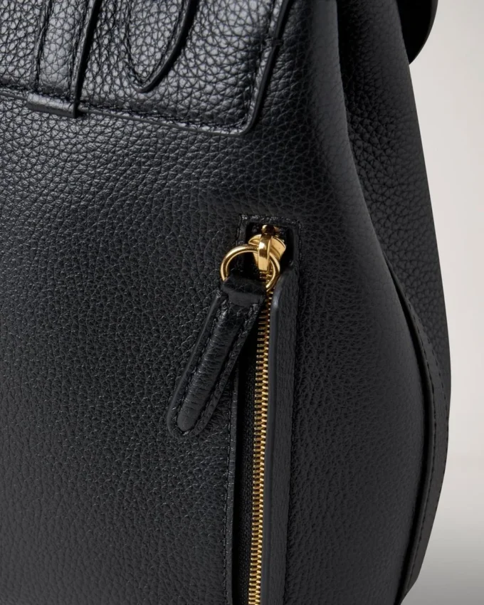 Mini Bayswater-ryggsäck Svart Small Classic Grain Mini Bayswater-ryggsäck Svart Small Classic Grain