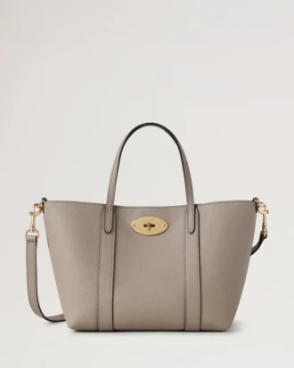 Mini Bayswater Tote Cashmere Taupe Small Classic Grain Mini Bayswater Tote Cashmere Taupe Small Classic Grain