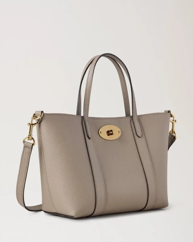 Mini Bayswater Tote Cashmere Taupe Small Classic Grain Mini Bayswater Tote Cashmere Taupe Small Classic Grain