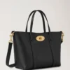 Mini Bayswater Tote Svart Small Classic Grain Dam Mini Bayswater Tote Svart Small Classic Grain Dam