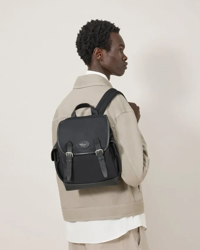 Mini Heritage Nylonryggsäck Svart Nylon Damer
