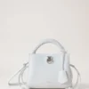 Mini Iris White Heavy Grain Iris Mini Iris White Heavy Grain Iris