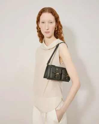 Mini Roxanne axelväska Juniper Green Nvt Roxanne