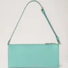 Mini Roxanne axelväska Marina Blue Small Classic Grain Mini Roxanne axelväska Marina Blue Small Classic Grain
