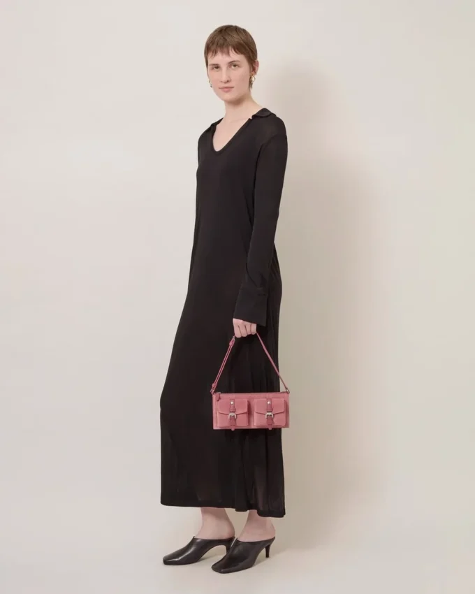 Mini Roxanne axelväska Rosa Scrumpy Suede Roxanne Mini Roxanne axelväska Rosa Scrumpy Suede Roxanne