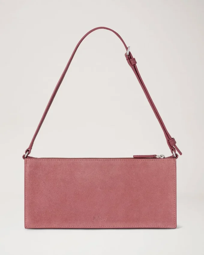 Mini Roxanne axelväska Rosa Scrumpy Suede Roxanne Mini Roxanne axelväska Rosa Scrumpy Suede Roxanne