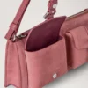 Mini Roxanne axelväska Rosa Scrumpy Suede Roxanne Mini Roxanne axelväska Rosa Scrumpy Suede Roxanne