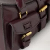 Mini Roxanne Oxblood högblankt läder – presenter till henne Mini Roxanne Oxblood högblankt läder – presenter till henne
