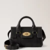 Mini Small Bayswater Svart Väska med klassiskt mönster och handtag Mini Small Bayswater Svart Väska med klassiskt mönster och handtag