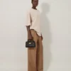 Mini Small Bayswater Svart Väska med klassiskt mönster och handtag Mini Small Bayswater Svart Väska med klassiskt mönster och handtag