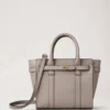 Mini Zipped Bayswater Cashmere Taupe Small Classic Grain