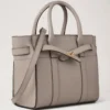 Mini Zipped Bayswater Cashmere Taupe Small Classic Grain