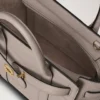 Mini Zipped Bayswater Cashmere Taupe Small Classic Grain
