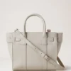 Mini Zipped Bayswater Chalk Small Classic Grain