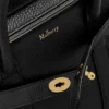 Mini Zipped Bayswater Svart Liten klassisk kornstruktur