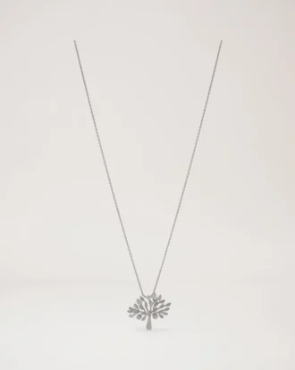 Mulberry-halsband i sterlingsilver för kvinnor