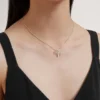 Mulberry-halsband i sterlingsilver för kvinnor