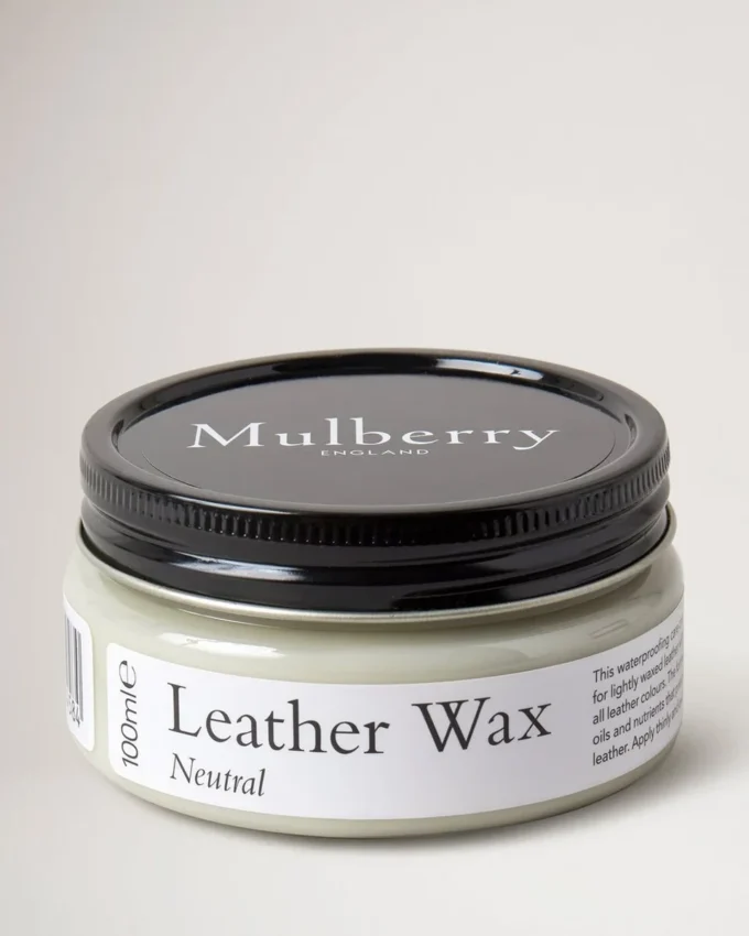 Mulberry lädervax utan färg Mulberry lädervax