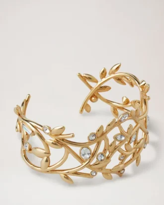 Mulberry Leaf armband i guld, blandade material Mulberry Leaf armband i guld, blandade material