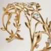 Mulberry Leaf armband i guld, blandade material