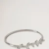 Mulberry Leaf-armband i sterlingsilver för kvinnor