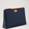 Mulberry Plaque kosmetisk påse Night Sky & Coral Orange Small Classic Grain Mulberry Plaque kosmetisk påse Night Sky & Coral Orange Small Classic Grain