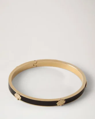 Mulberry Tree-armband i emalj Svart rostfritt stål och emalj Mulberry Tree-armband i emalj Svart rostfritt stål och emalj