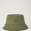 Mulberry Tree Bucket Hat Khaki Bomull Damer