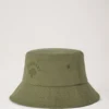 Mulberry Tree Bucket Hat Khaki Bomull Damer