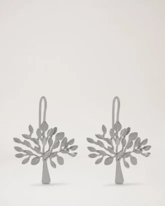 Mulberry Tree Dropped Earrings Silver Sterling Silver Mulberry Tree Dropped Earrings Silver Sterling Silver