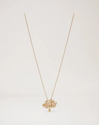 Mulberry Tree-halsband i mässing och Swarovski-kristall