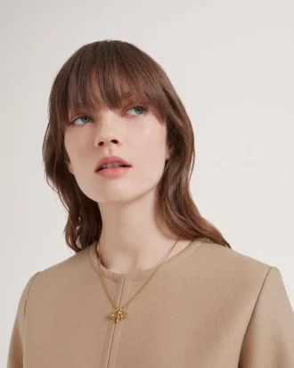 Mulberry Tree-halsband i mässing och Swarovski-kristall
