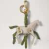 Nyckelring – Chalk Horse Chalk & Fern Blandat material