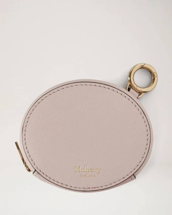 Nyckelring med dragkedja Blossom Pink Micro Classic Grain