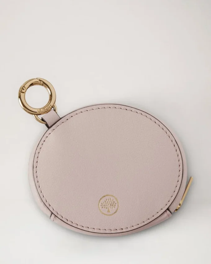Nyckelring med dragkedja Blossom Pink Micro Classic Grain